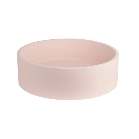 Basins The Peninsula Collection Lusso Concrete Basin Colour: Blush Pink Place & Palette