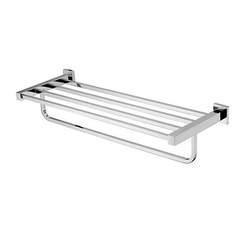 Lux Bathroom Shelf-Accessories-Modern National-Electroplated Chrome-place-and-palette