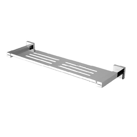 Lux Metal Shelf-Accessories-Modern National-Electroplated Chrome-Metal-place-and-palette