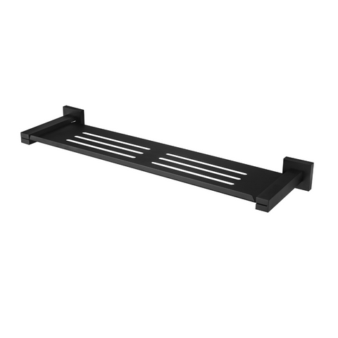 Lux Metal Shelf-Accessories-Modern National-Electroplated 
Matt Black-Metal-place-and-palette