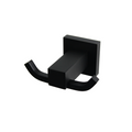 Lux Robe Hook-Accessories-Modern National-Double-Electroplated 
Matt Black-place-and-palette