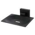 Lux Soap Dish-Accessories-Modern National-Electroplated 
Matt Black-place-and-palette