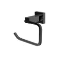 Lux Toilet Paper Holder-Accessories-Modern National-Electroplated 
Matt Black-Hook-place-and-palette