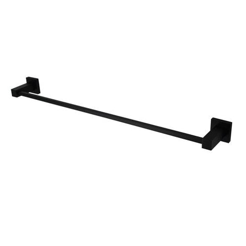 Lux Towel Rail-Accessories-Modern National-Electroplated 
Matt Black-Single-600mm-place-and-palette