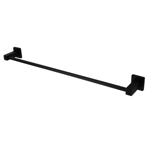 Accessories Modern National Lux Towel Rail Colour: Electroplated Matte Black Style: Single Size: 750mm Place & Palette