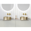 Basins Timberline Luxe Stainless Steel Basin 360mm Color: Brushed Gold Place & Palette