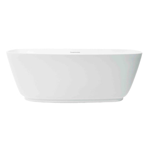 Maldon 150 TitanCast Bath-Baths-Turner Hastings-Gloss White-place-and-palette