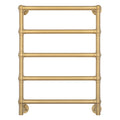 Mayer Heated Towel Rail-Accessories-Turner Hastings-Brushed Brass-place-and-palette