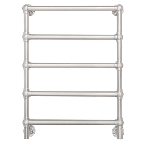 Mayer Heated Towel Rail-Accessories-Turner Hastings-Brushed Nickel-place-and-palette