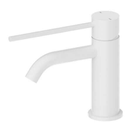 Tapware Nero Mecca Care Basin Mixer Colour: Matte White Place & Palette