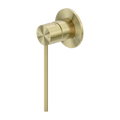 Showers Nero Mecca Care Shower Mixer Colour: Brushed Gold Place & Palette