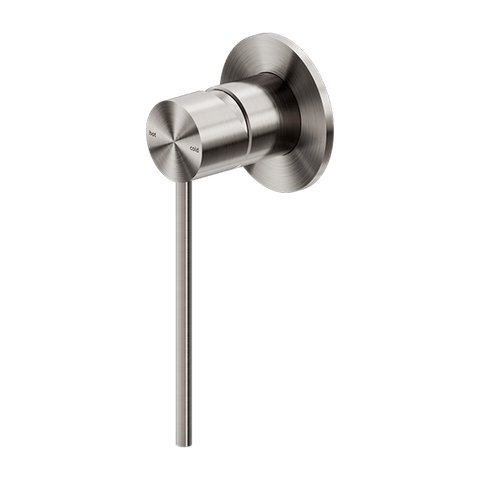 Showers Nero Mecca Care Shower Mixer Colour: Brushed Nickel Place & Palette