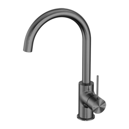 Tapware Nero Mecca Kitchen Mixer Colour: Gun Metal Place & Palette