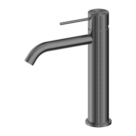 Tapware Nero Mecca Mid Tall Basin Mixer Colour: Gun Metal Place & Palette