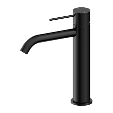 Tapware Nero Mecca Mid Tall Basin Mixer Colour: Matte Black Place & Palette