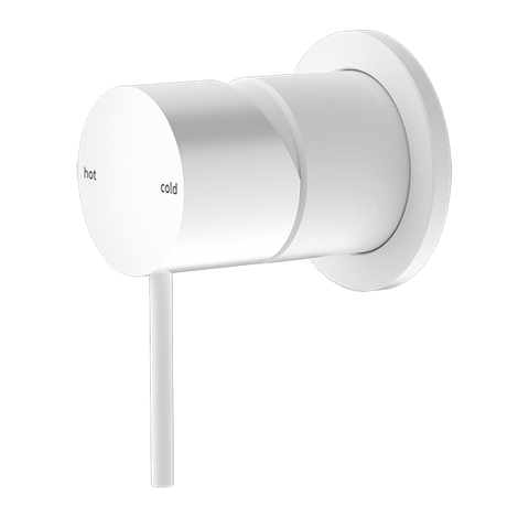 Showers Nero Mecca Shower Mixer 60mm Plate Colour: Matte White Place & Palette