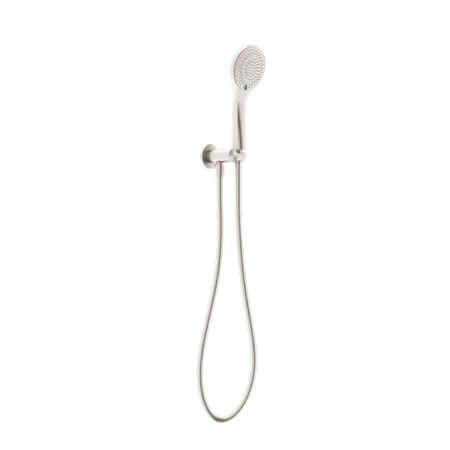 Showers Nero Mecca Shower On Bracket With Air Shower Colour: Brushed Nickel Place & Palette