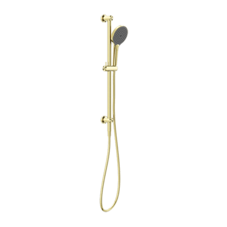 Showers Nero Mecca Shower Rail With Air Shower II Colour: Brushed Gold Place & Palette