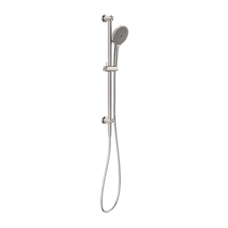 Showers Nero Mecca Shower Rail With Air Shower II Colour: Brushed Nickel Place & Palette