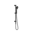 Showers Nero Mecca Shower Rail With Air Shower Colour: Matte Black Place & Palette