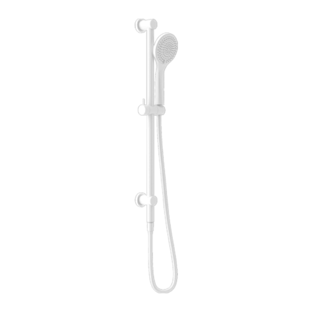 Showers Nero Mecca Shower Rail With Air Shower Colour: Matte White Place & Palette