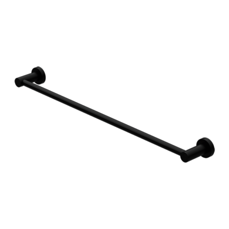 Mecca Single Towel Rail-Accessories-Nero-Matte Black-600mm-place-and-palette