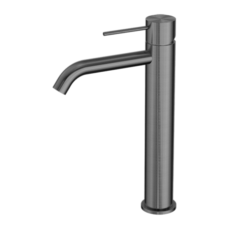 Tapware Nero Mecca Tall Basin Mixer Colour: Gun Metal Place & Palette