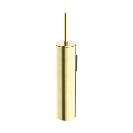 Mecca Toilet Brush Holder-Accessories-Nero-Brushed Gold-place-and-palette