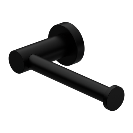 Mecca Toilet Roll Holder-Accessories-Nero-Matte Black-place-and-palette