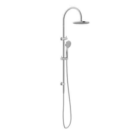 Showers Nero Mecca Twin Shower With Air Shower Colour: Chrome Place & Palette