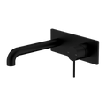 Tapware Nero Mecca Wall Basin/Bath Mixer Colour: Matte Black Size: 120mm Place & Palette