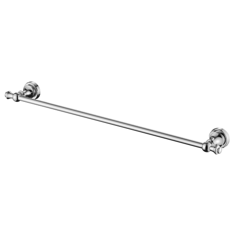 Medoc Towel Rail-Accessories-Modern National-Electroplated Chrome-Single-600mm-place-and-palette