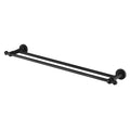 Medoc Towel Rail-Accessories-Modern National-Electroplated 
Matt Black-Double-600mm-place-and-palette