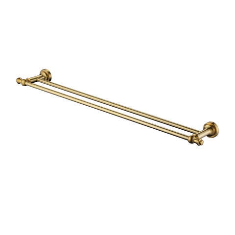 Medoc Towel Rail-Accessories-Modern National-Pvd 
Brushed Bronze-Double-750mm-place-and-palette