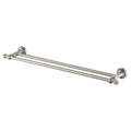 Medoc Towel Rail-Accessories-Modern National-Pvd 
Brushed Nickel-Double-600mm-place-and-palette