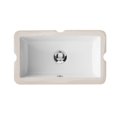 Basins Turner Hastings Mini Agres Under Counter Basin Colour: White Gloss Place & Palette