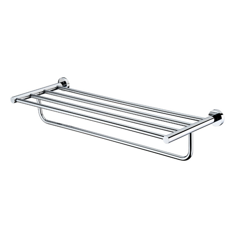 Mirage Bathroom Shelf-Accessories-Modern National-Electroplated Chrome-place-and-palette