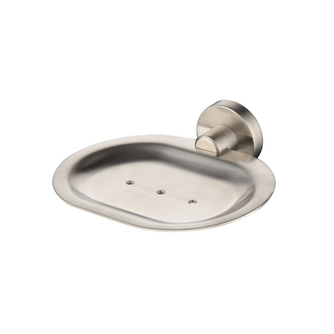 Mirage Soap Dish-Accessories-Modern National-Pvd 
Brushed Nickel-place-and-palette