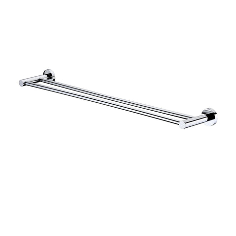 Mirage Towel Rail-Accessories-Modern National-Electroplated Chrome-Double-900mm-place-and-palette