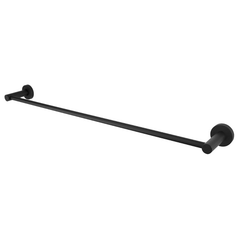 Mirage Towel Rail-Accessories-Modern National-Electroplated 
Matt Black-Single-900mm-place-and-palette