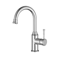 Tapware Modern National Montpellier Basin Set - High Rise Gooseneck Colour: Electroplated Chrome Place & Palette