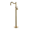 Tapware Modern National Montpellier Freestanding Bath Mixer Style: Standard Colour: Pvd Brushed Bronze Place & Palette