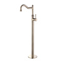 Tapware Modern National Montpellier Freestanding Bath Mixer Style: Standard Colour: Pvd Brushed Nickel Place & Palette