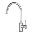 Tapware Modern National Montpellier Kitchen Mixer Shape: Gooseneck Colour: Electroplated Chrome Place & Palette