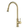 Tapware Modern National Montpellier Pull Out Kitchen Mixer Colour: Pvd Brushed Bronze Place & Palette