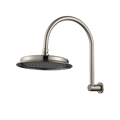 Showers Modern National Montpellier Shower Arm & Head Colour: Pvd Brushed Nickel Place & Palette