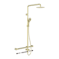 Mecca Care 32mm T-Bar Grab Rail Twin Shower - Place & Palette
