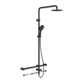 Mecca Care 32mm T-Bar Grab Rail Twin Shower - Place & Palette