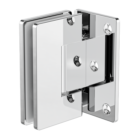 90 Degree Glass To Wall Shower Hinge 10mm Glass