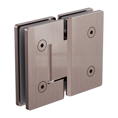 180 Degree Glass To Glass Shower Hinge 10mm Glass